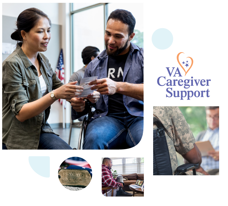 Veterans with Caregivers, VA Caregiver Support Program Logo